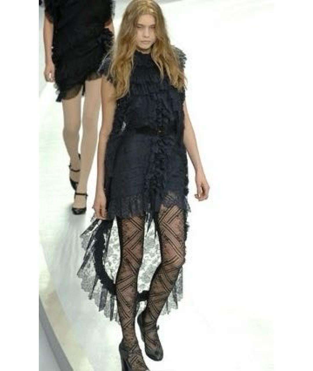 CHANEL Черные носки, чулки и колготы, фото 8