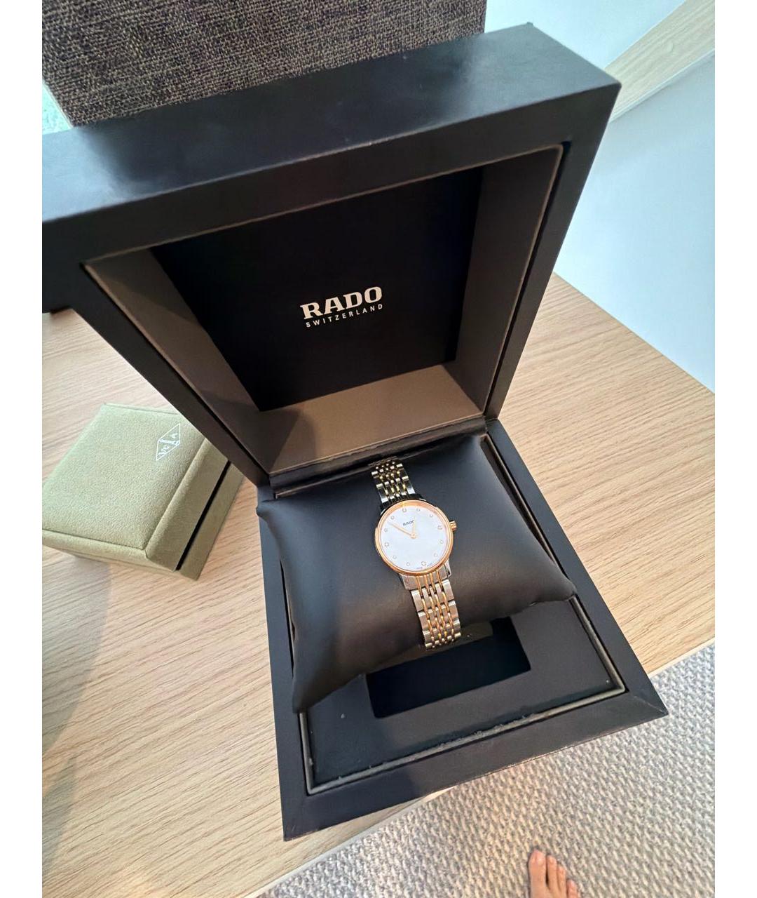 RADO Серебряные металлические часы, фото 4