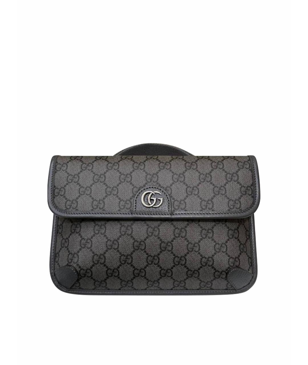 GUCCI Кожаная поясная сумка, фото 1