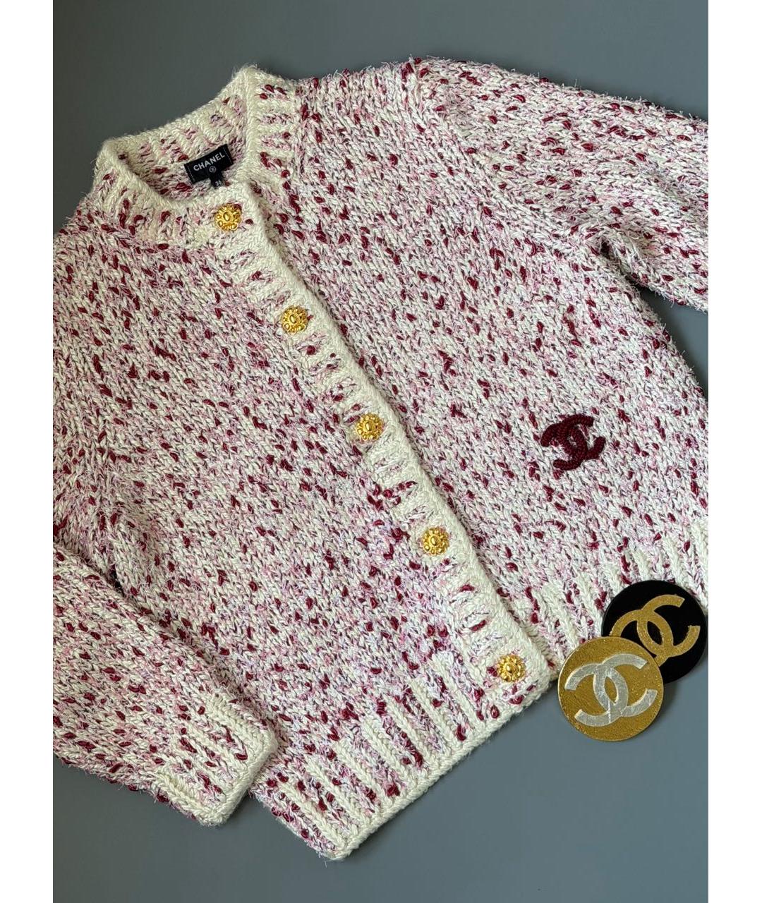 CHANEL Розовый кардиган, фото 3