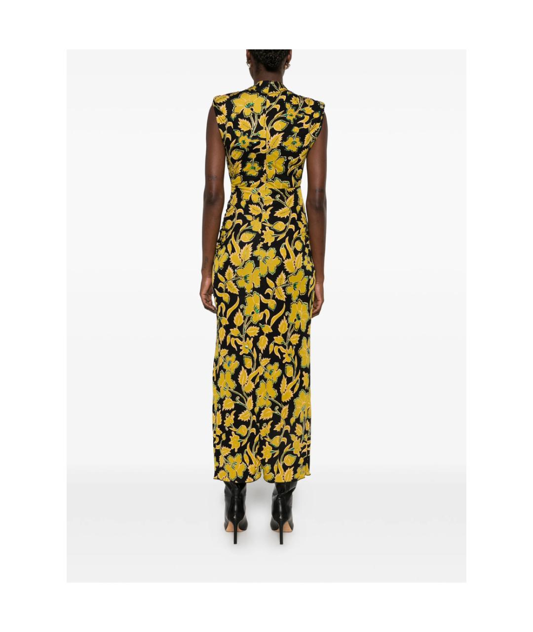 DIANE VON FURSTENBERG Мульти повседневное платье, фото 3