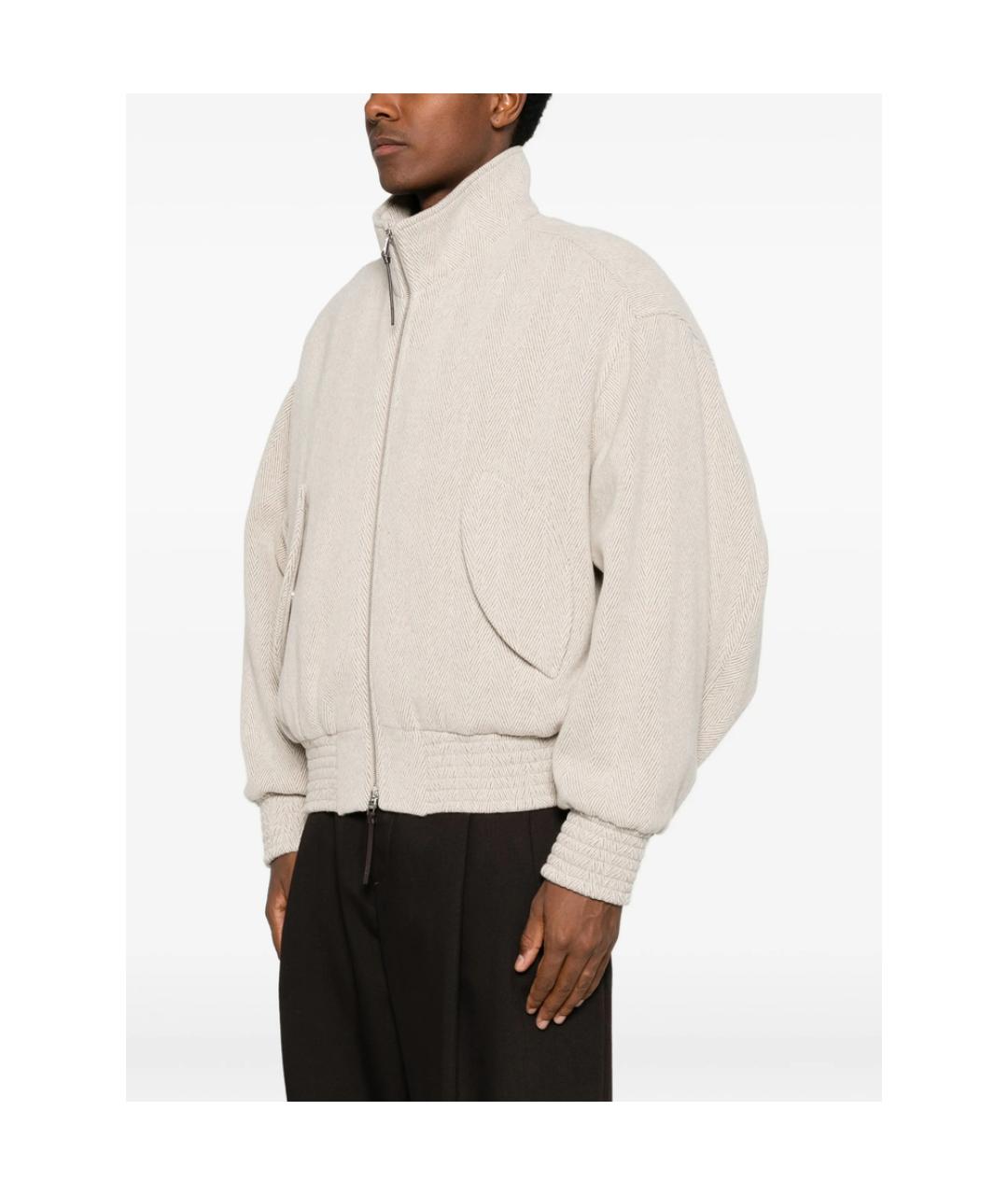 JACQUEMUS Бежевая куртка, фото 3