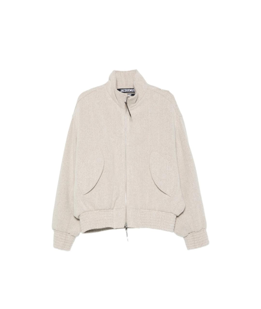 JACQUEMUS Бежевая куртка, фото 6