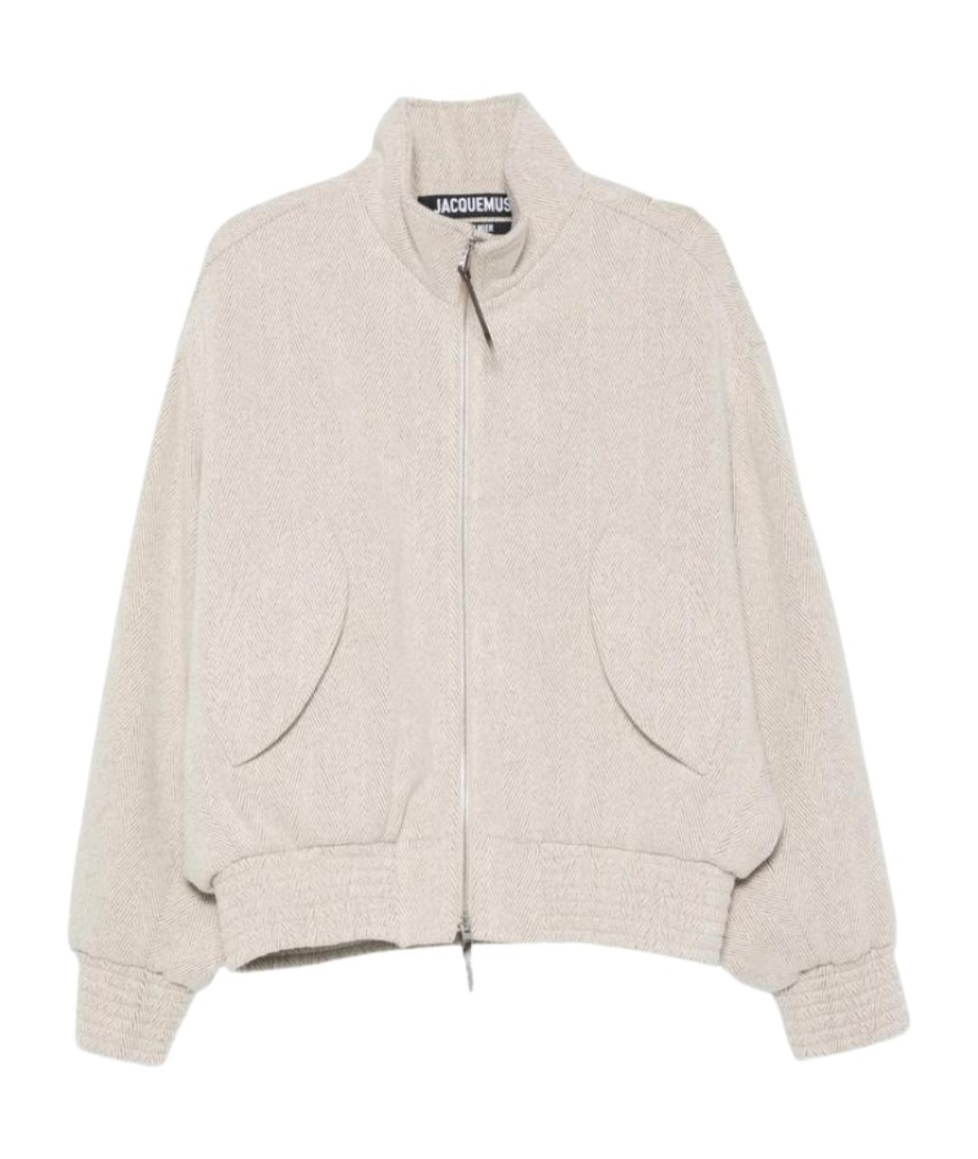 JACQUEMUS Бежевая куртка, фото 1