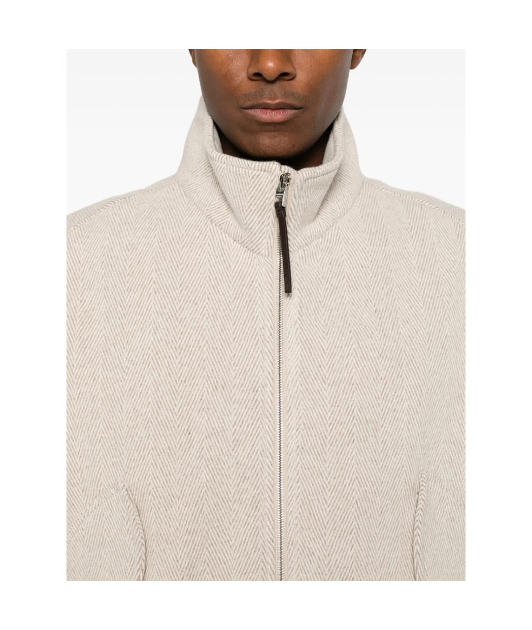 JACQUEMUS Бежевая куртка, фото 5