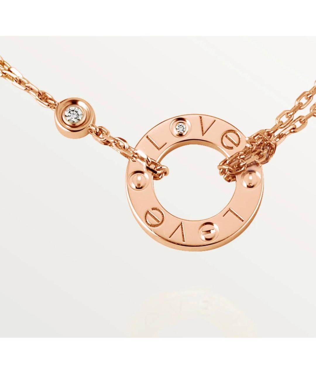 CARTIER Золотая подвеска из розового золота, фото 3