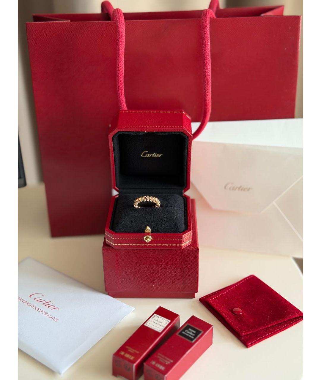 CARTIER Золотое кольцо из розового золота, фото 2