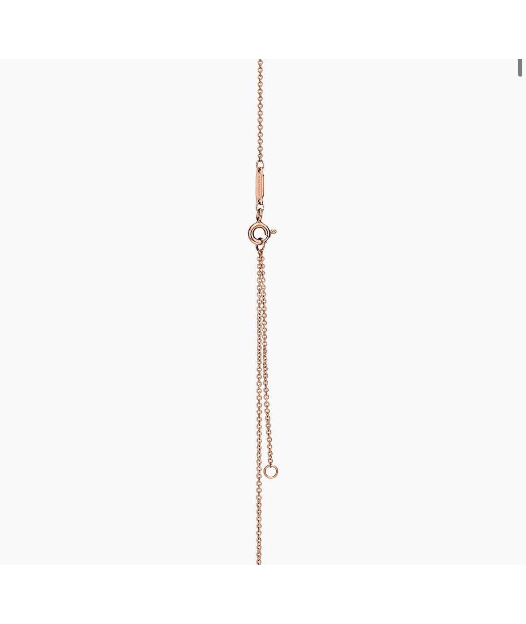 TIFFANY&CO Золотая подвеска из розового золота, фото 5