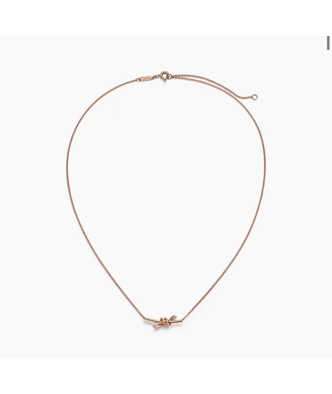TIFFANY&CO Золотая подвеска из розового золота, фото 3