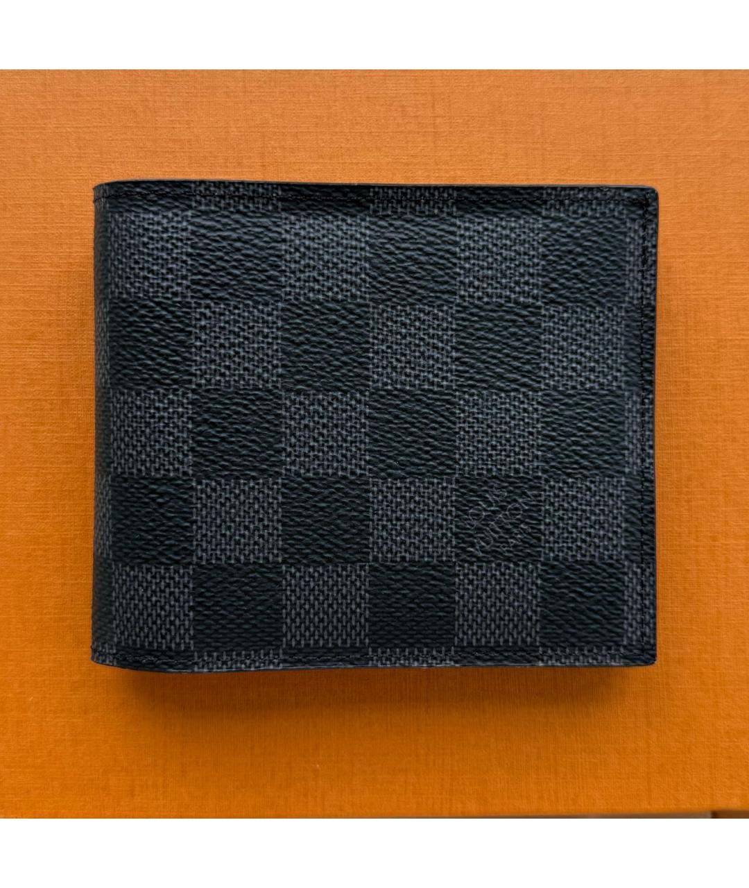LOUIS VUITTON Черный кошелек, фото 9