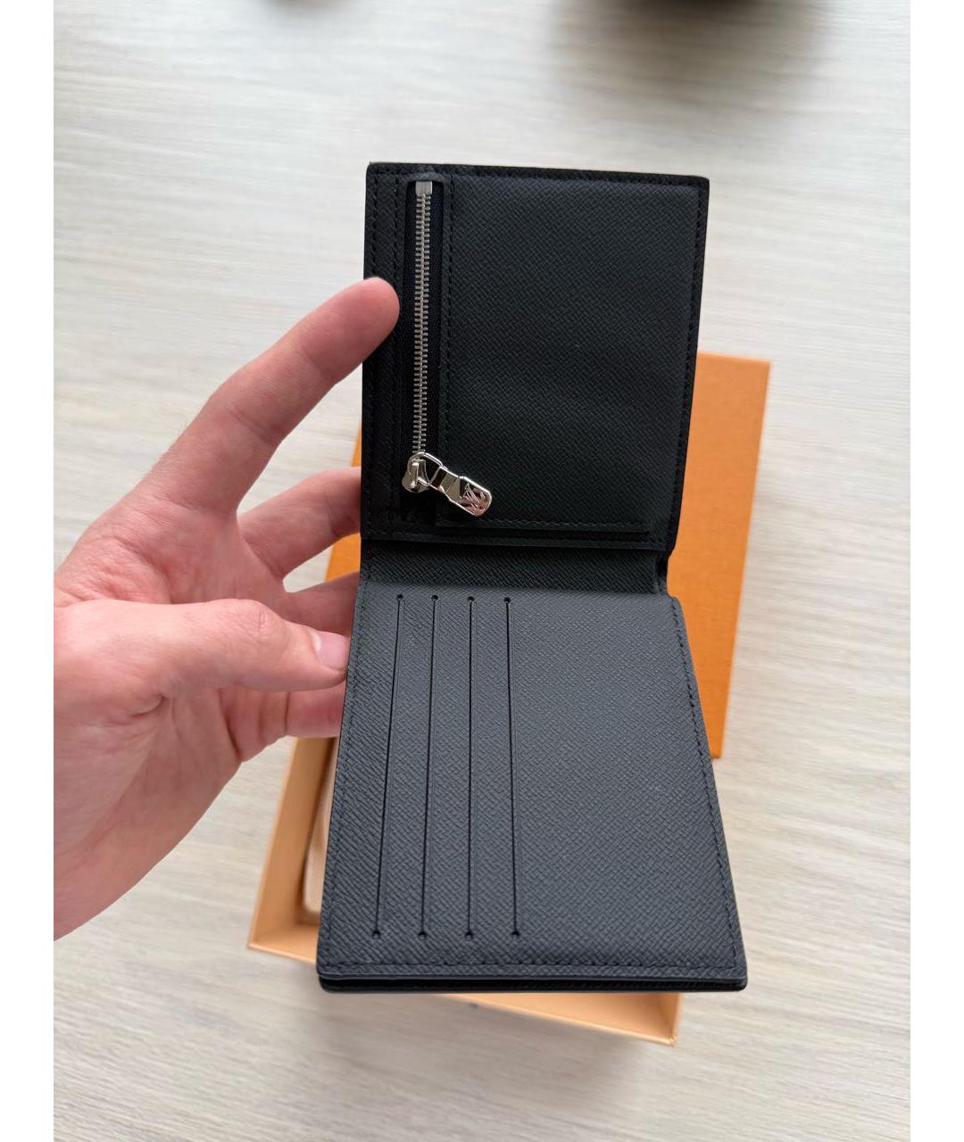 LOUIS VUITTON Черный кошелек, фото 3