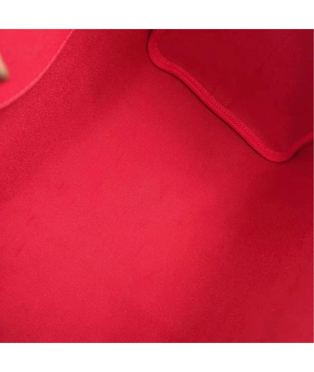 LOUIS VUITTON Коричневая сумка с короткими ручками из канвы, фото 8