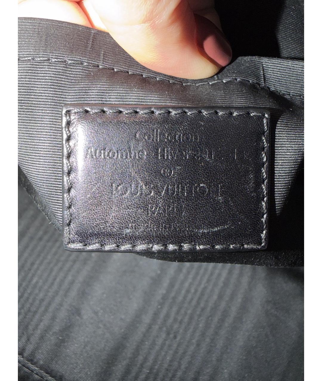 LOUIS VUITTON Коричневая сумка с короткими ручками из канвы, фото 7