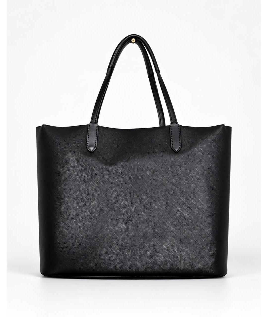 GIVENCHY Черная кожаная сумка тоут, фото 2