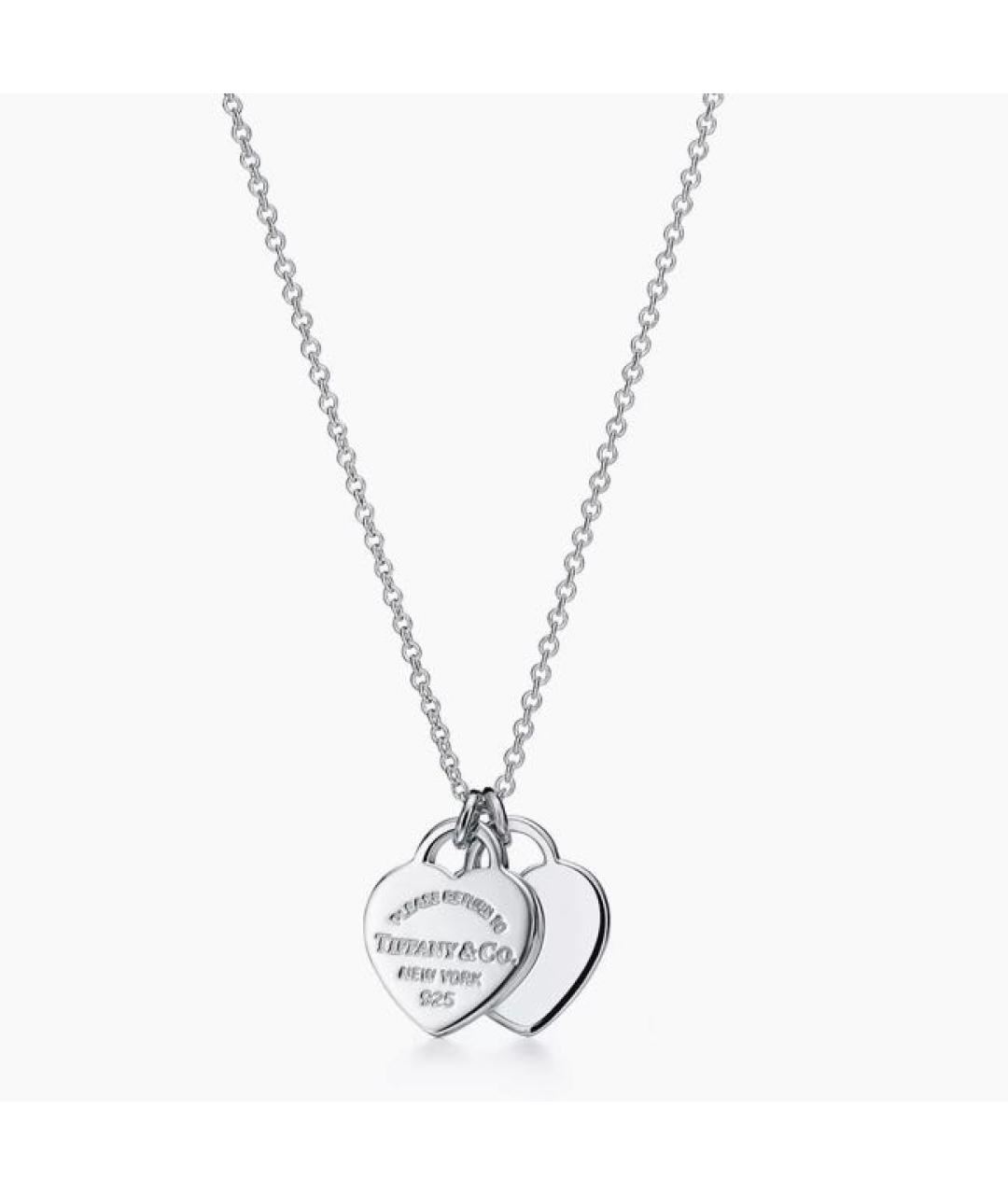 TIFFANY&CO Серебряная серебряная подвеска, фото 9
