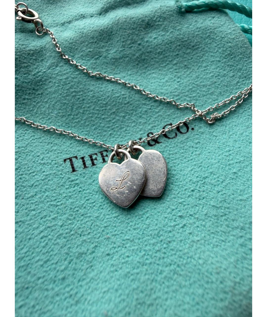 TIFFANY&CO Серебряная серебряная подвеска, фото 6