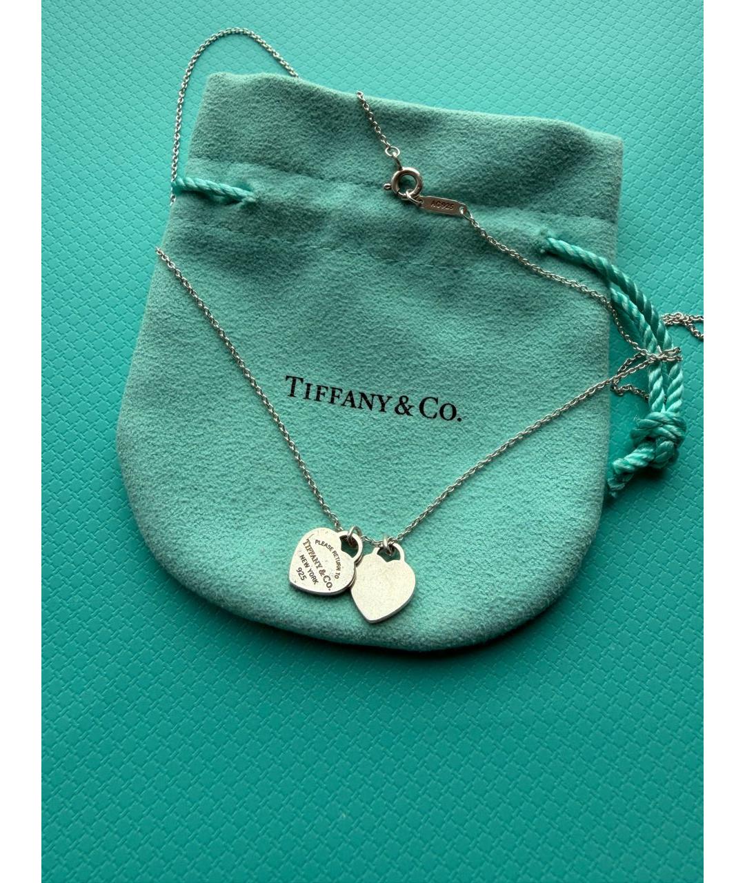 TIFFANY&CO Серебряная серебряная подвеска, фото 4