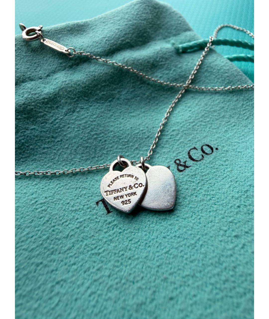 TIFFANY&CO Серебряная серебряная подвеска, фото 5