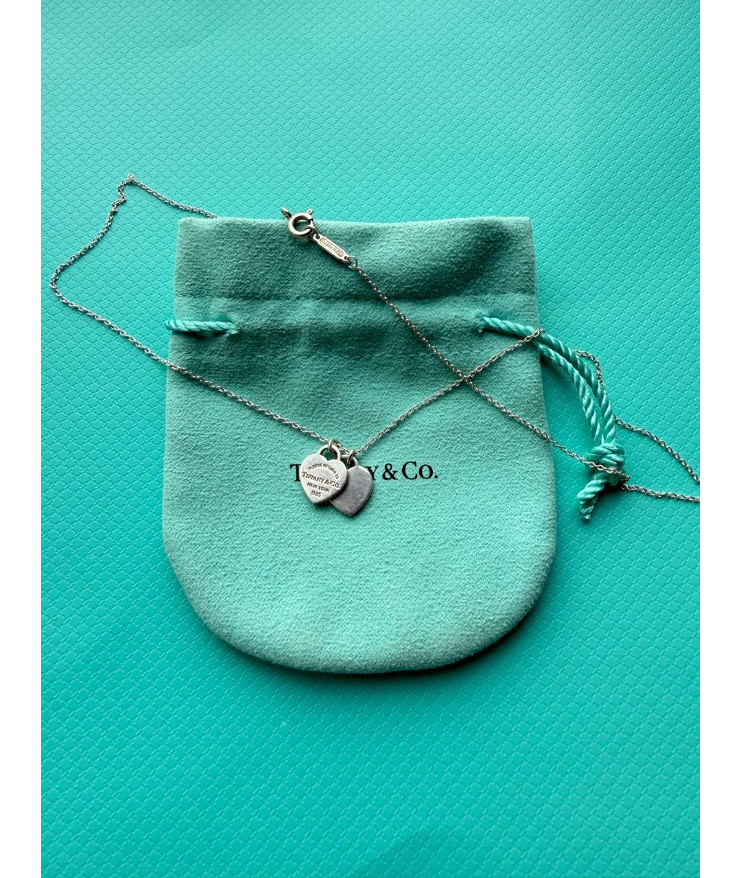 TIFFANY&CO Серебряная серебряная подвеска, фото 3