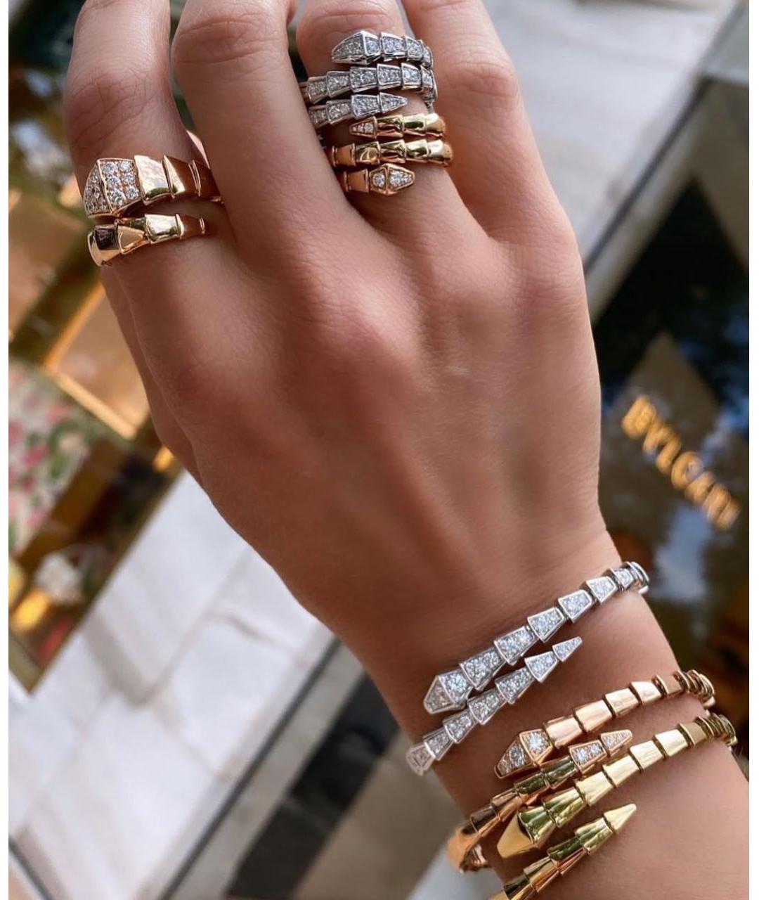 BVLGARI Кольцо из розового золота, фото 6