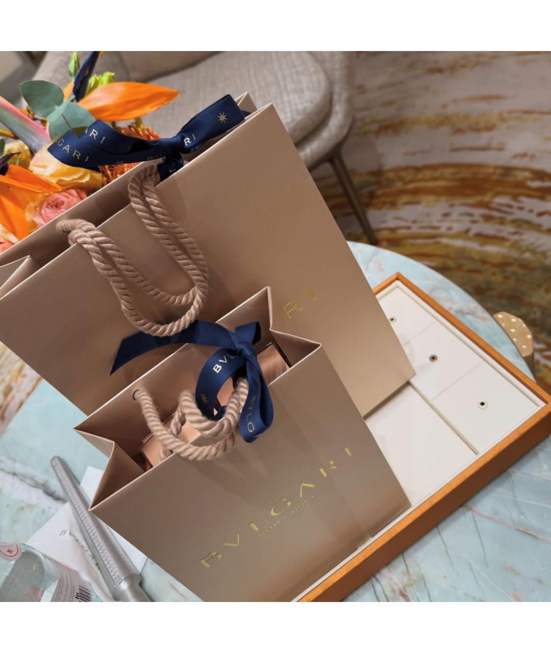 BVLGARI Кольцо из розового золота, фото 5