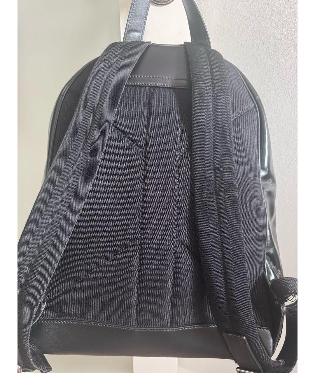 BURBERRY Черный кожаный рюкзак, фото 3