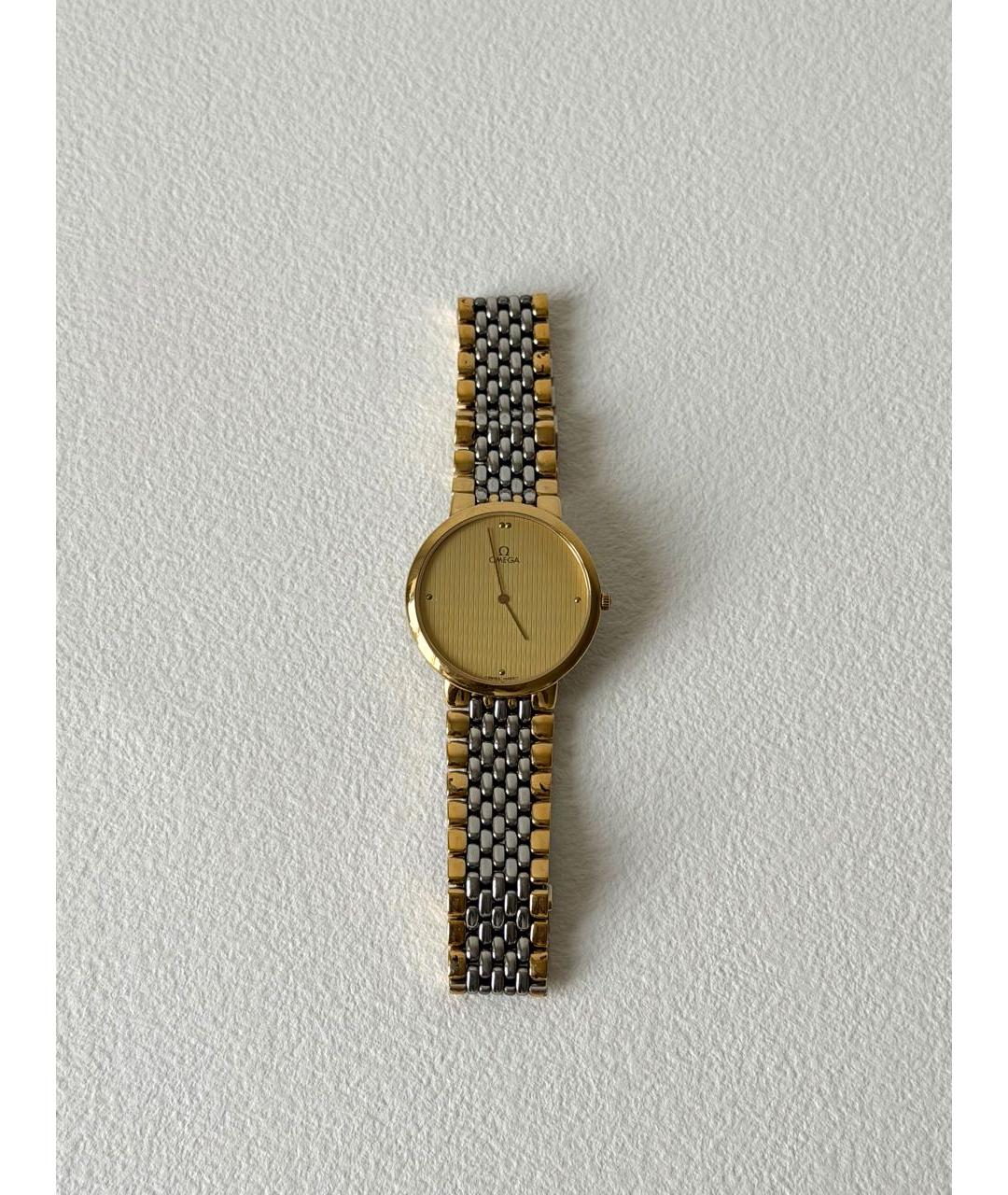 OMEGA Золотые часы из желтого золота, фото 5