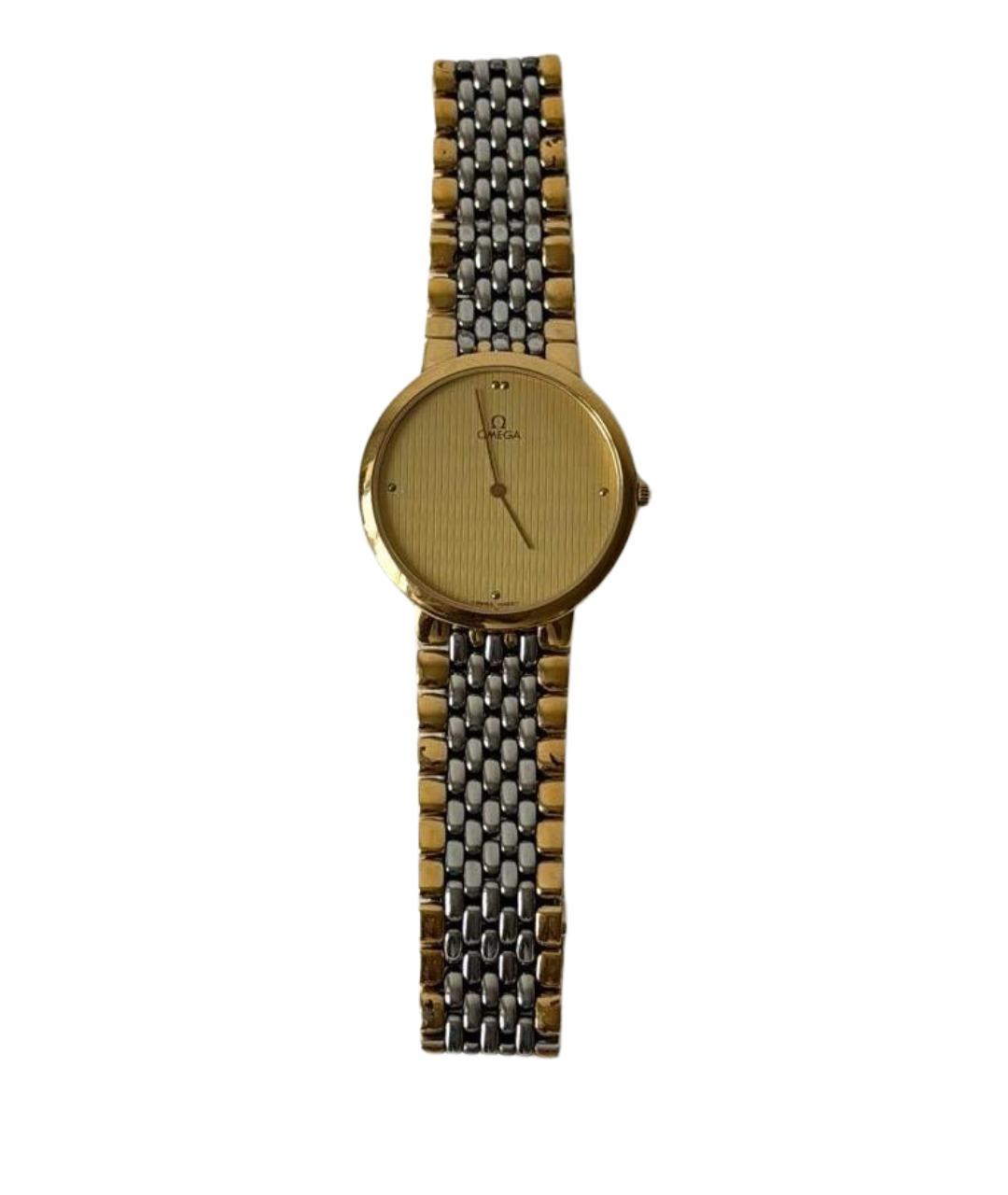 OMEGA Золотые часы из желтого золота, фото 1