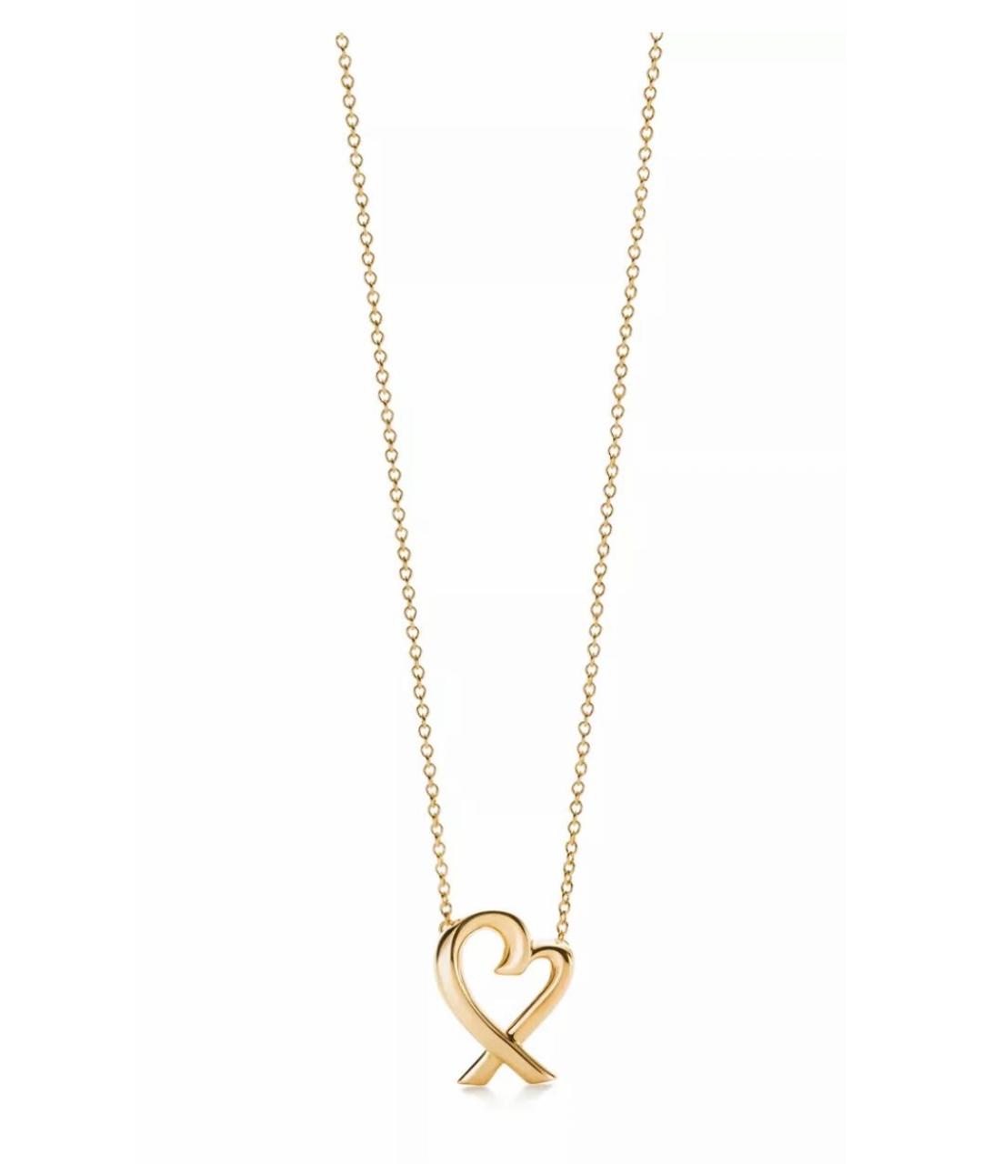 TIFFANY&CO Золотое колье из желтого золота, фото 6