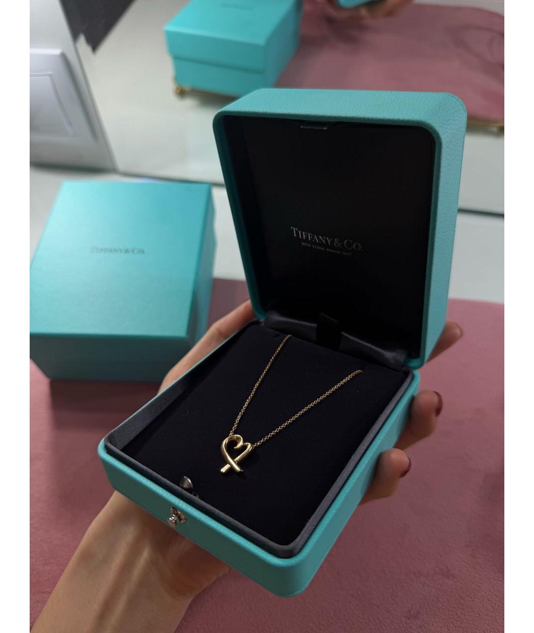 TIFFANY&CO Золотое колье из желтого золота, фото 2