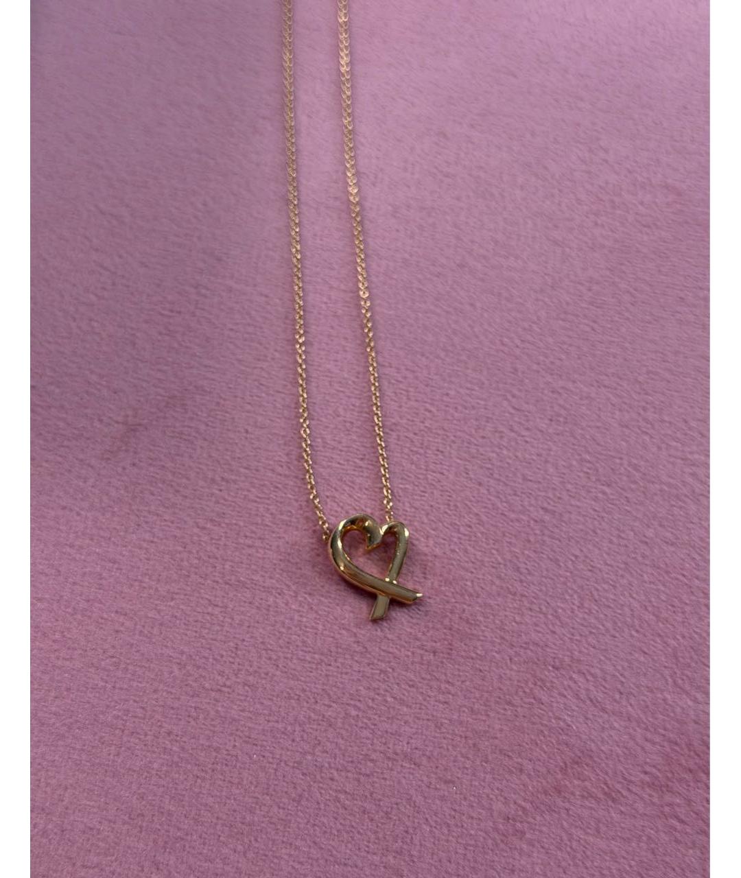 TIFFANY&CO Золотое колье из желтого золота, фото 3