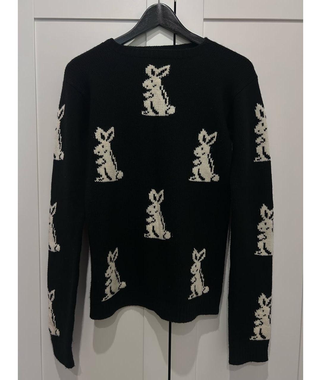 PRADA Черный кашемировый джемпер / свитер, фото 2