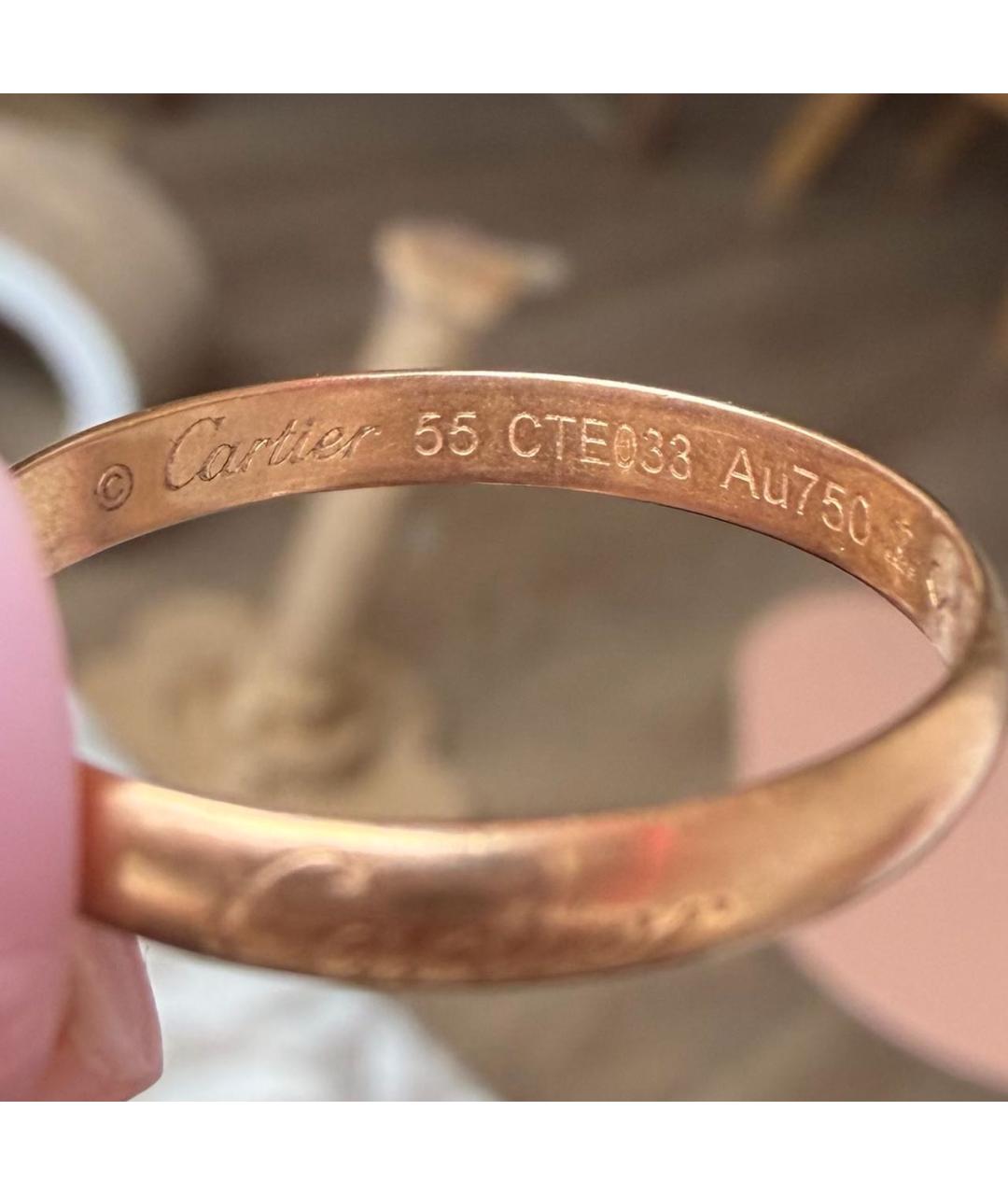 CARTIER Золотое кольцо из розового золота, фото 8