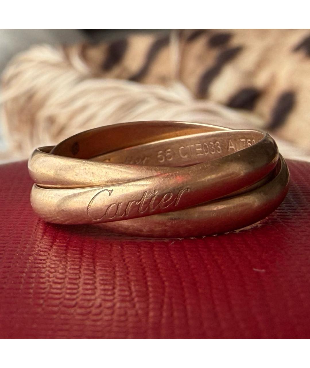 CARTIER Золотое кольцо из розового золота, фото 9