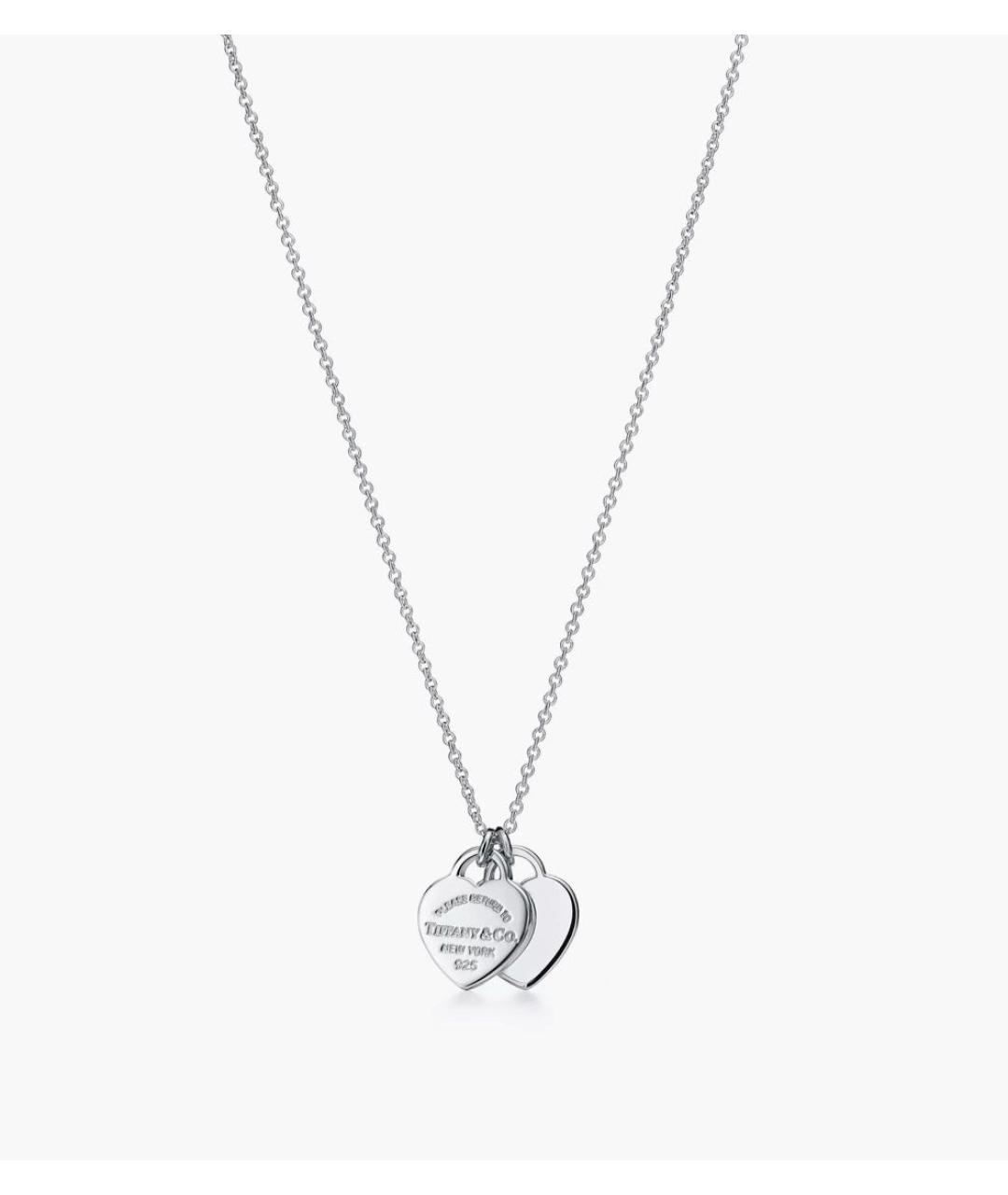 TIFFANY&CO Серебряное серебряное колье, фото 8