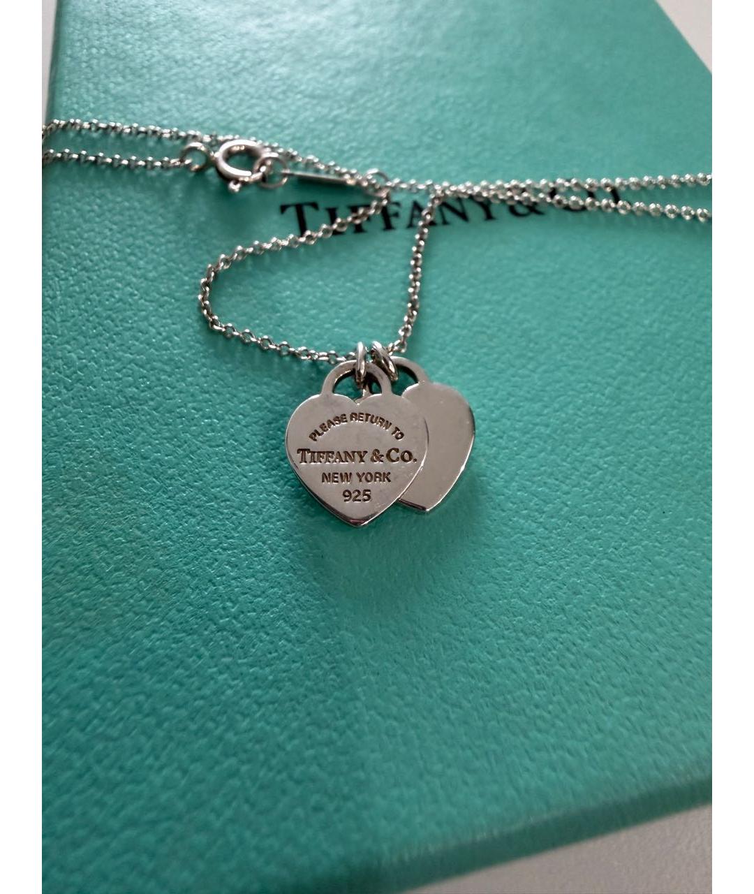 TIFFANY&CO Серебряное серебряное колье, фото 3
