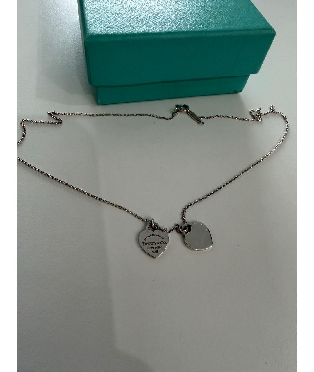 TIFFANY&CO Серебряное серебряное колье, фото 4