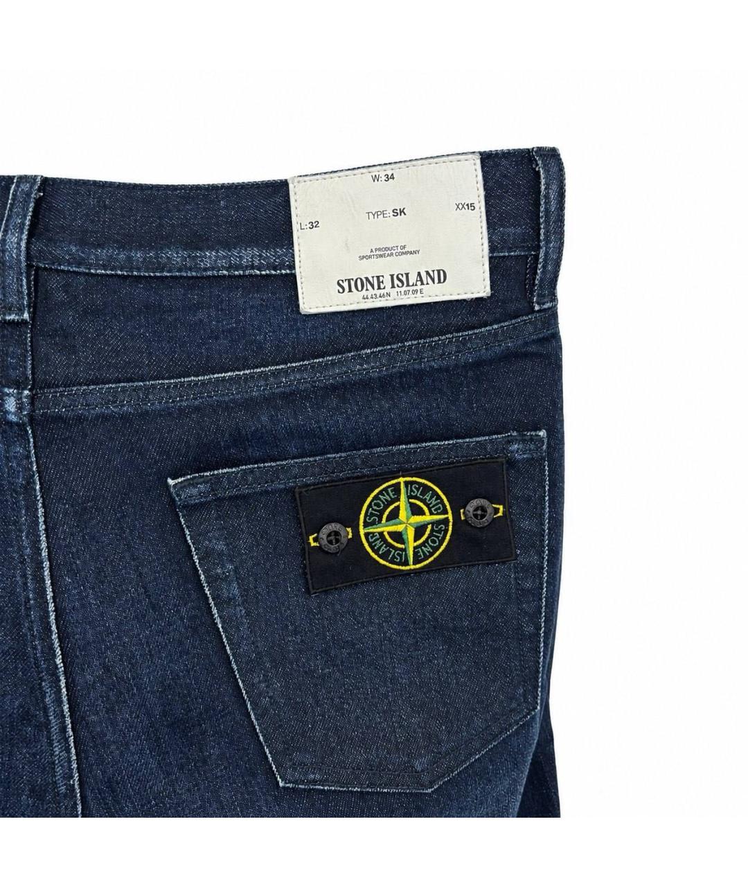 STONE ISLAND Прямые джинсы, фото 3