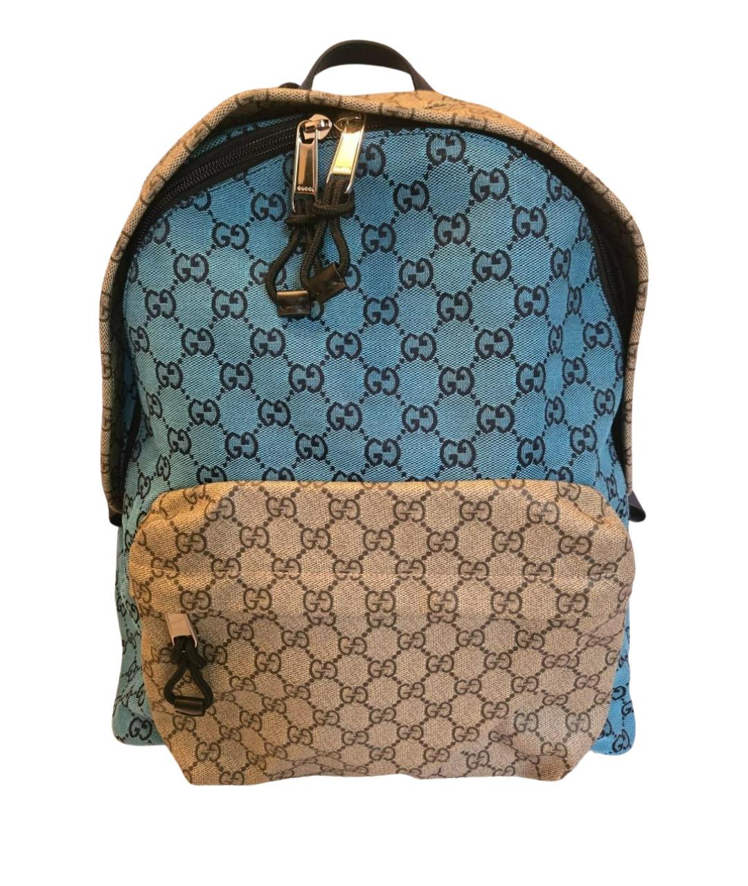 GUCCI Мульти рюкзак из канвы, фото 1