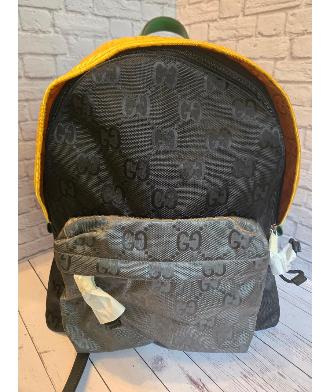 GUCCI Мульти нейлоновый рюкзак, фото 5