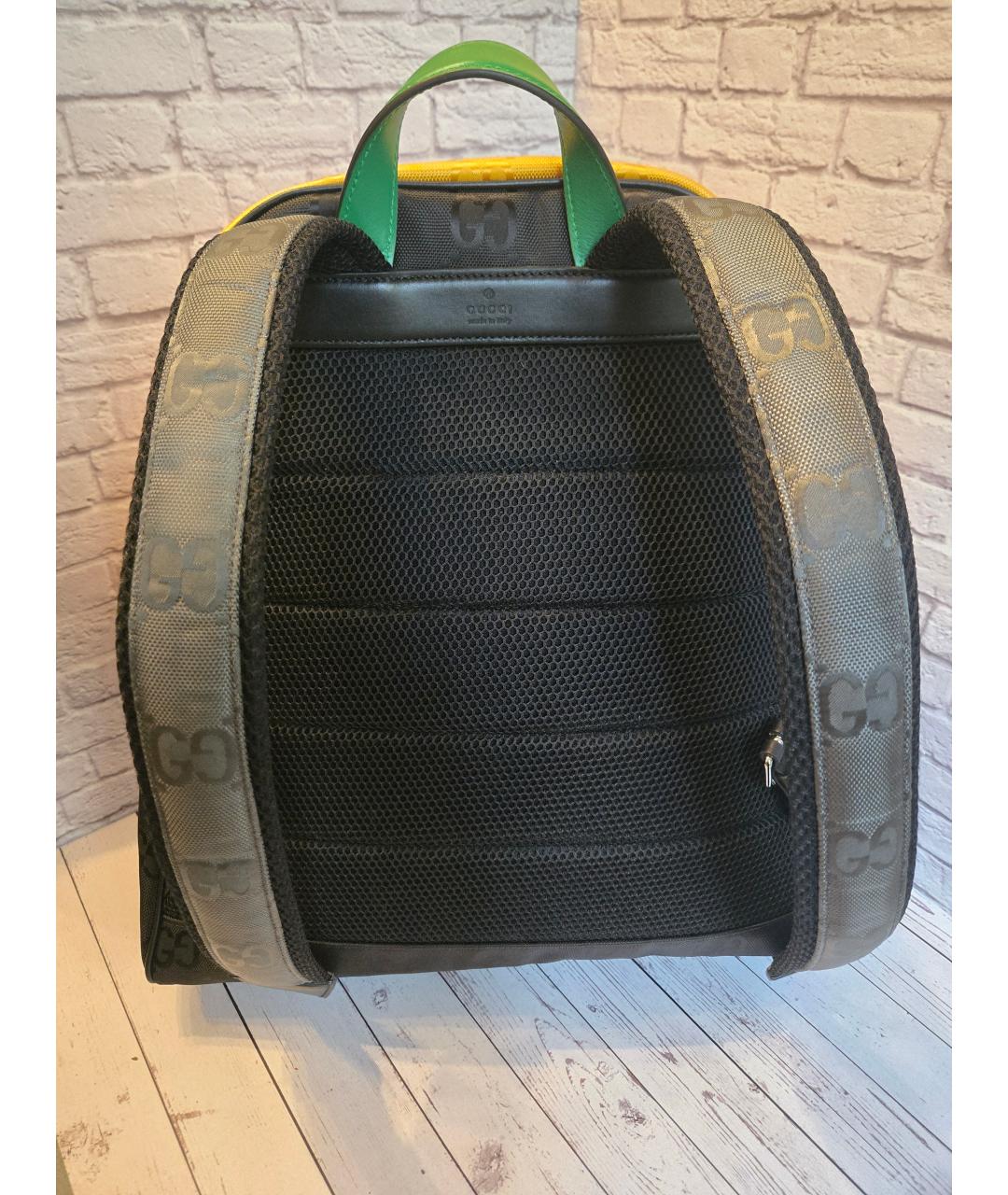 GUCCI Мульти нейлоновый рюкзак, фото 3