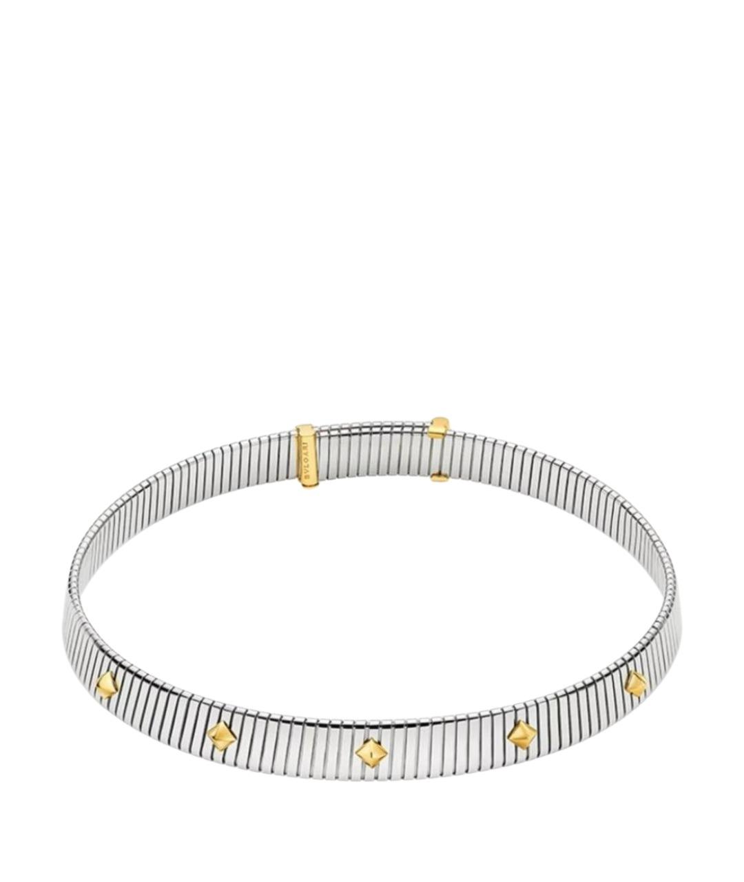 BVLGARI Серебряное колье из желтого золота, фото 1