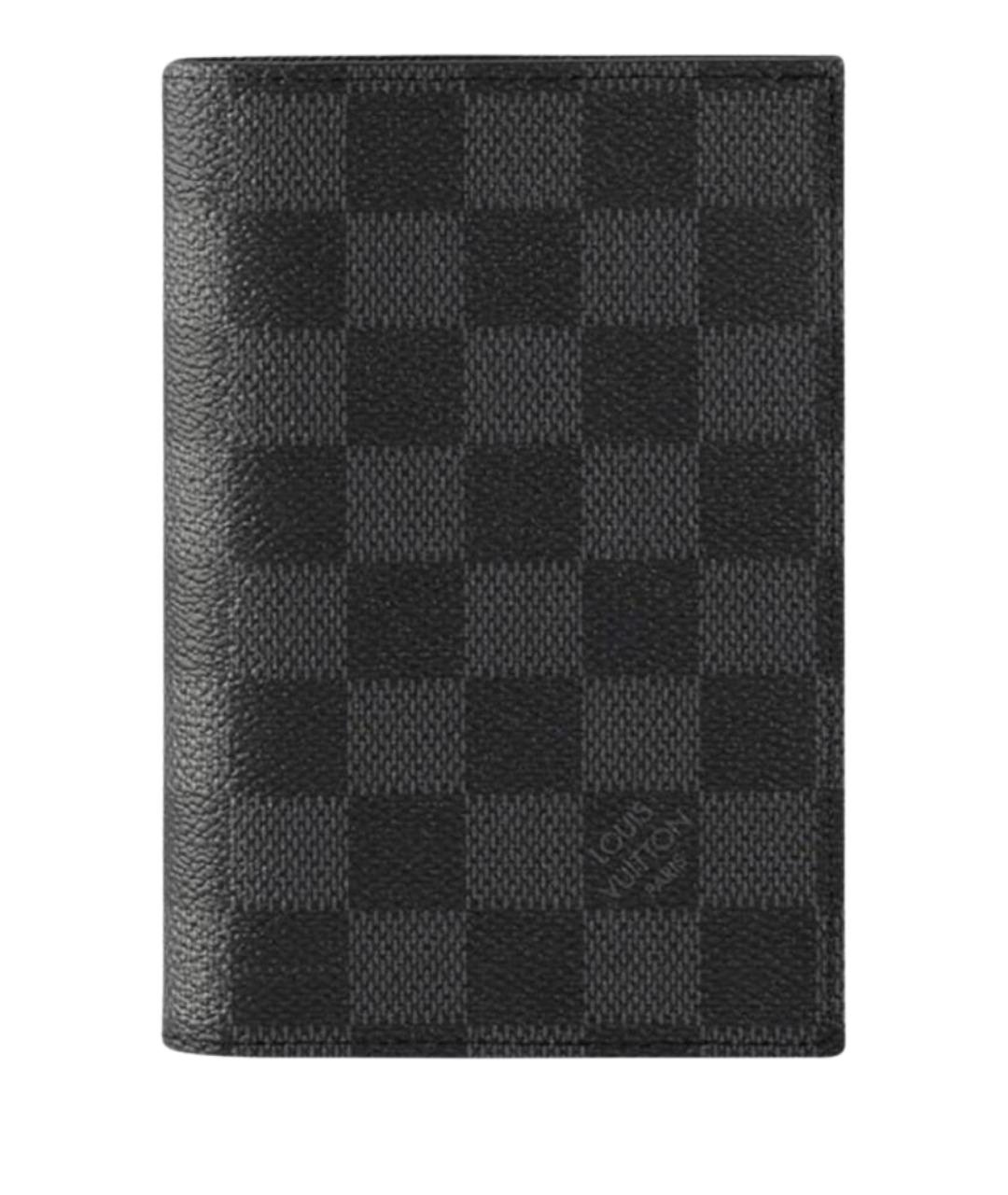 LOUIS VUITTON Черный кардхолдер, фото 1