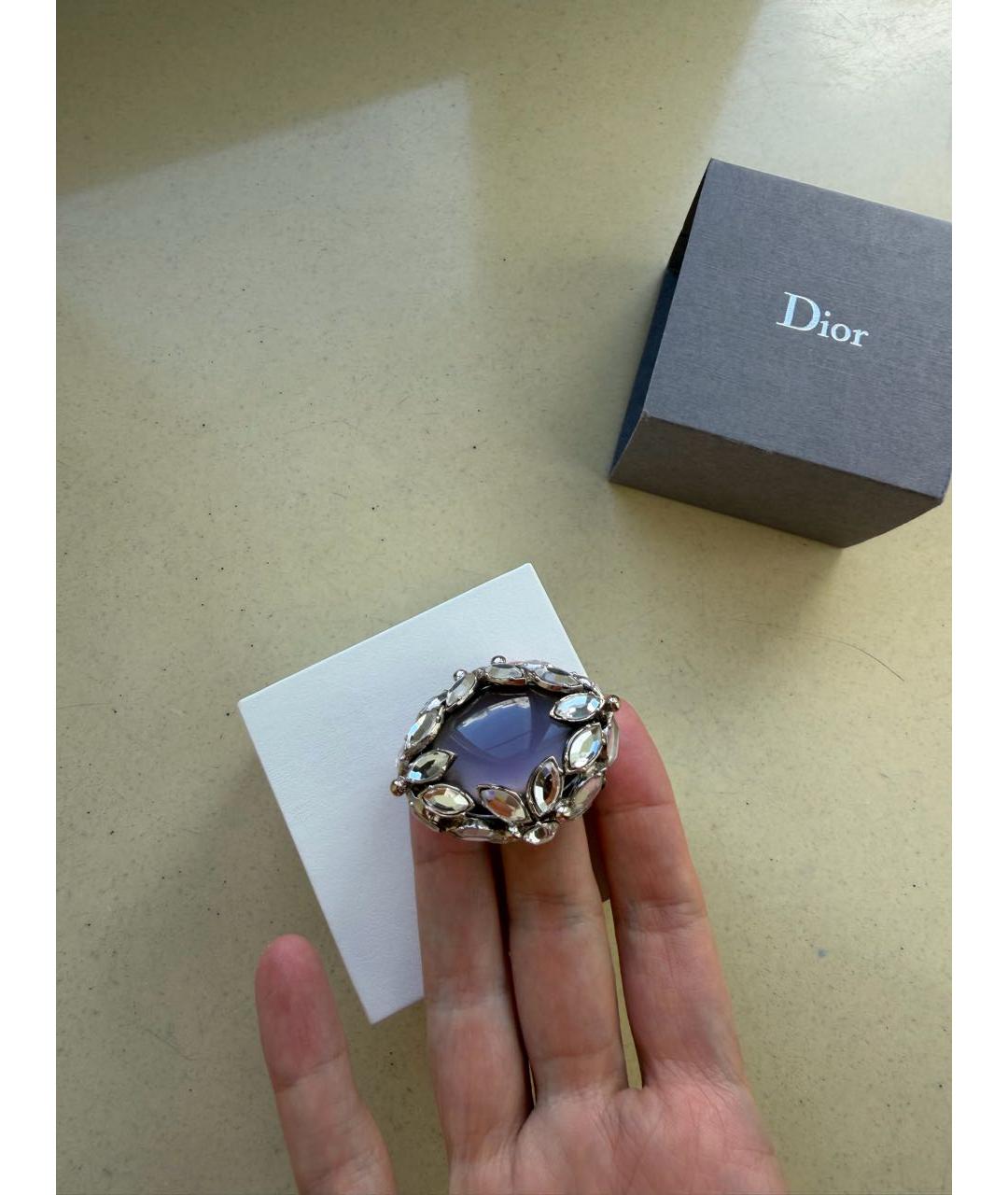 CHRISTIAN DIOR Серебряное латунное кольцо, фото 5