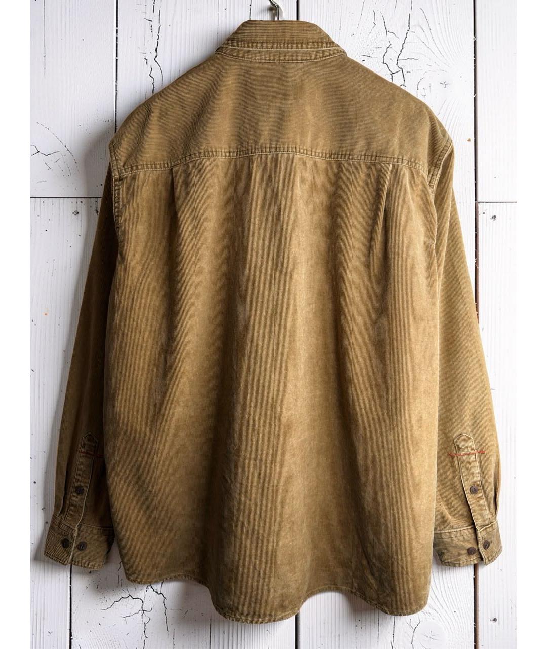WOOLRICH Горчичная хлопковая кэжуал рубашка, фото 2