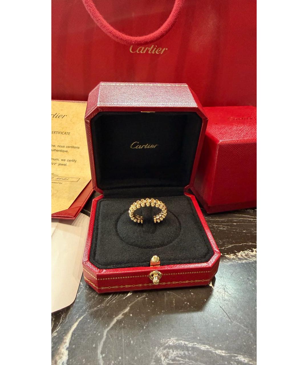 CARTIER Золотое кольцо из розового золота, фото 3