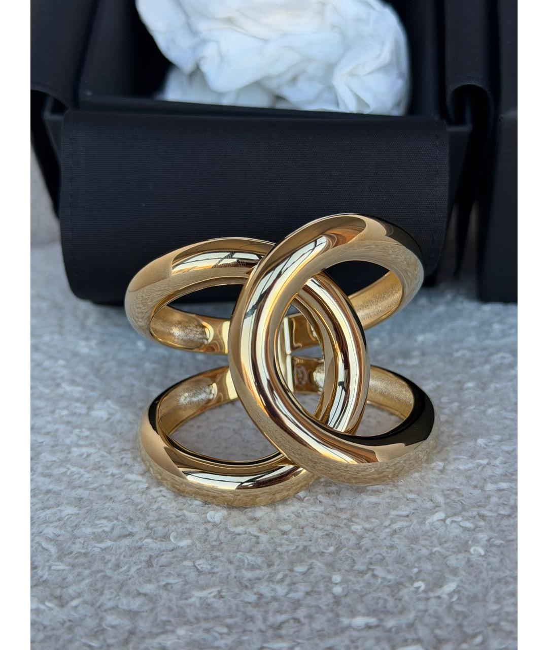 CHANEL Золотой браслет, фото 2