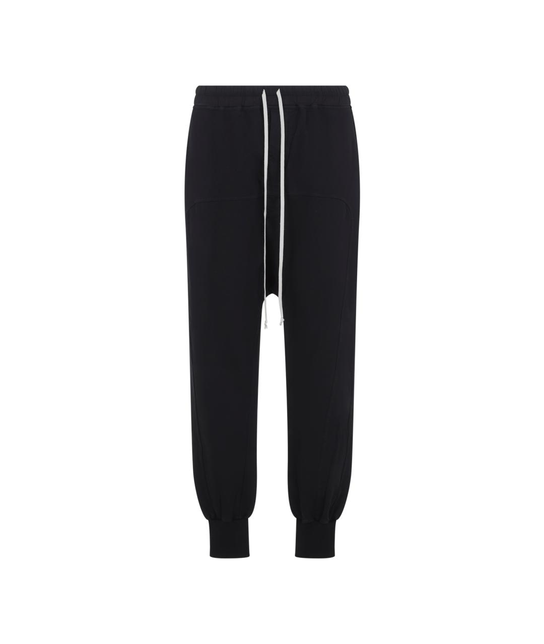 RICK OWENS DRKSHDW Черные хлопковые повседневные брюки, фото 4