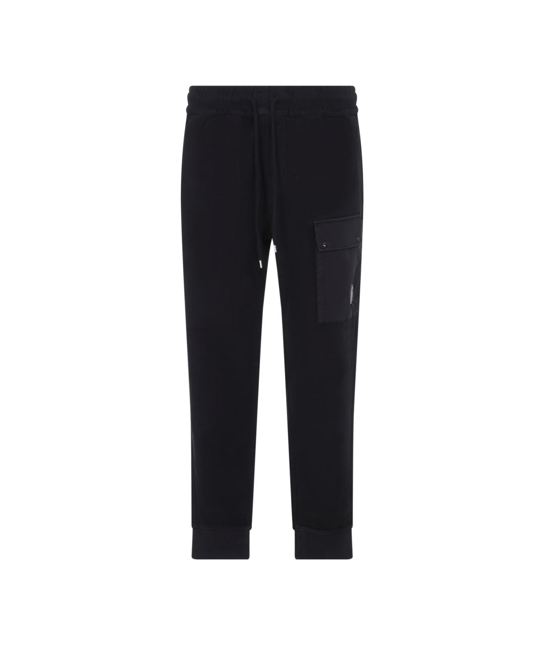 CP COMPANY Черные хлопковые повседневные брюки, фото 5