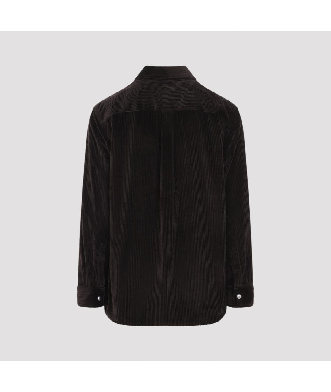 BOTTEGA VENETA Коричневая хлопковая куртка, фото 2